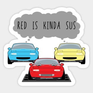 Sus Mazda Miata Sticker